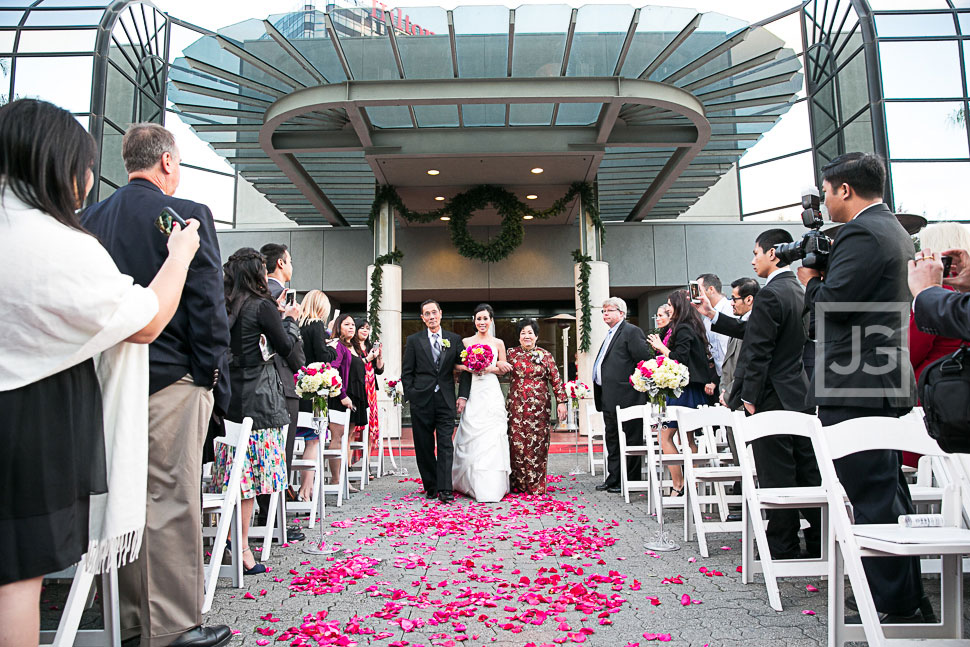 Hilton Universal City Wedding Ceremony