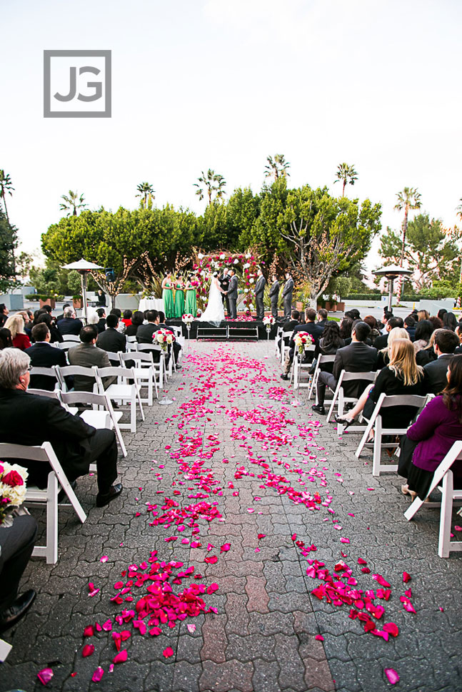 Hilton Universal City Wedding Ceremony