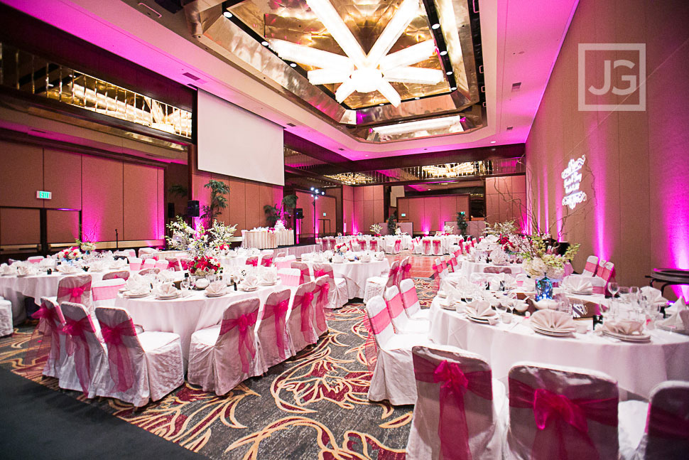 Hilton Universal City Wedding Reception