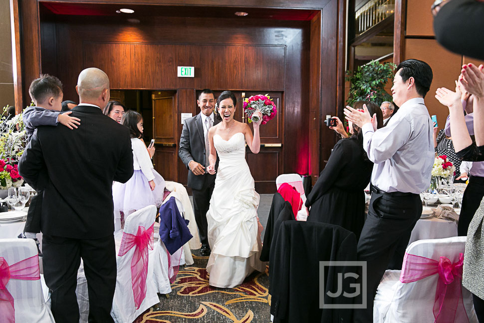 Hilton Universal City Wedding Reception
