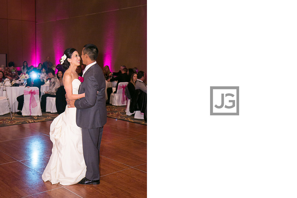 Hilton Universal City Wedding Reception