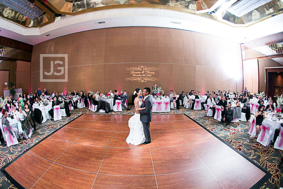 Hilton Universal City Wedding Reception