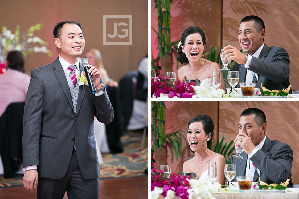Hilton Universal City Wedding Reception