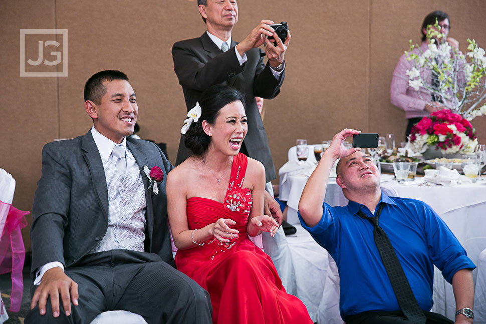 Hilton Universal City Wedding Reception