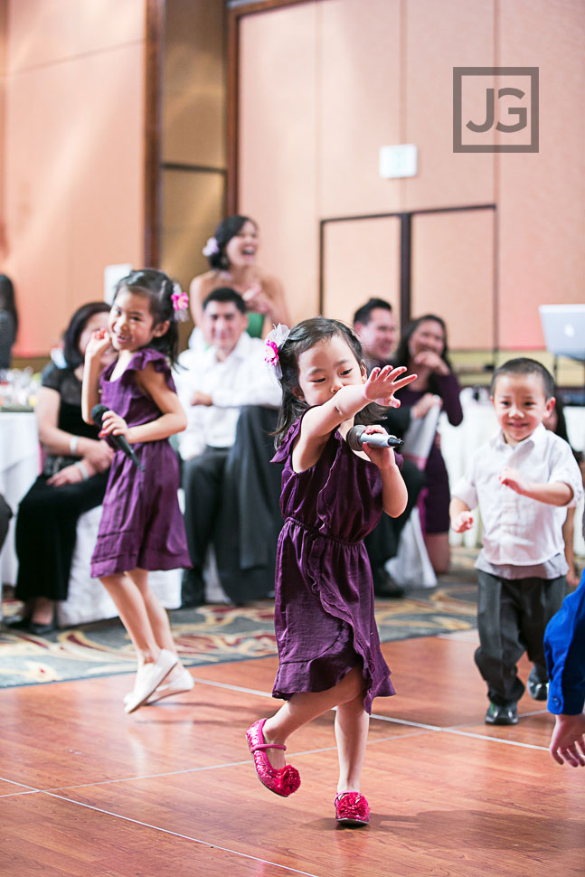 Hilton Universal City Wedding Reception