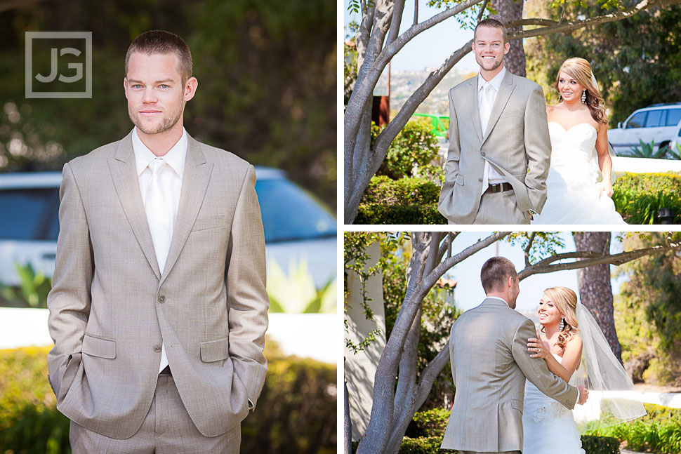 San Clemente Wedding First Look