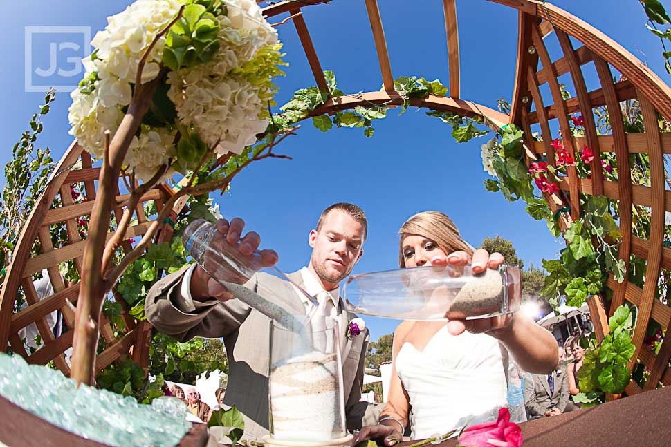 San Clemente Historic Cottage Wedding Ceremony