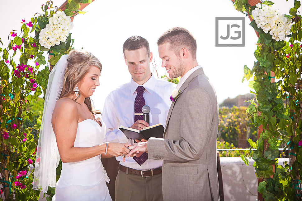 San Clemente Historic Cottage Wedding Ceremony