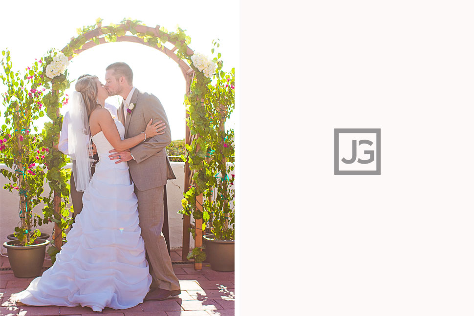 San Clemente Historic Cottage Wedding Ceremony
