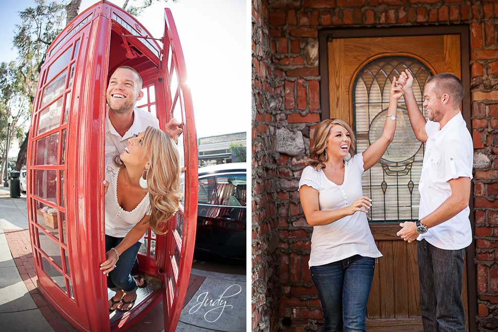 Downtown Laguna Beach Engagement Photography