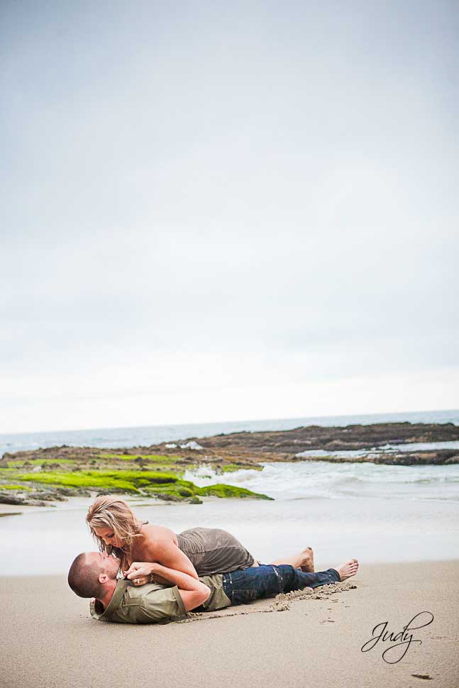Sexy Laguna Beach Engagement Photography