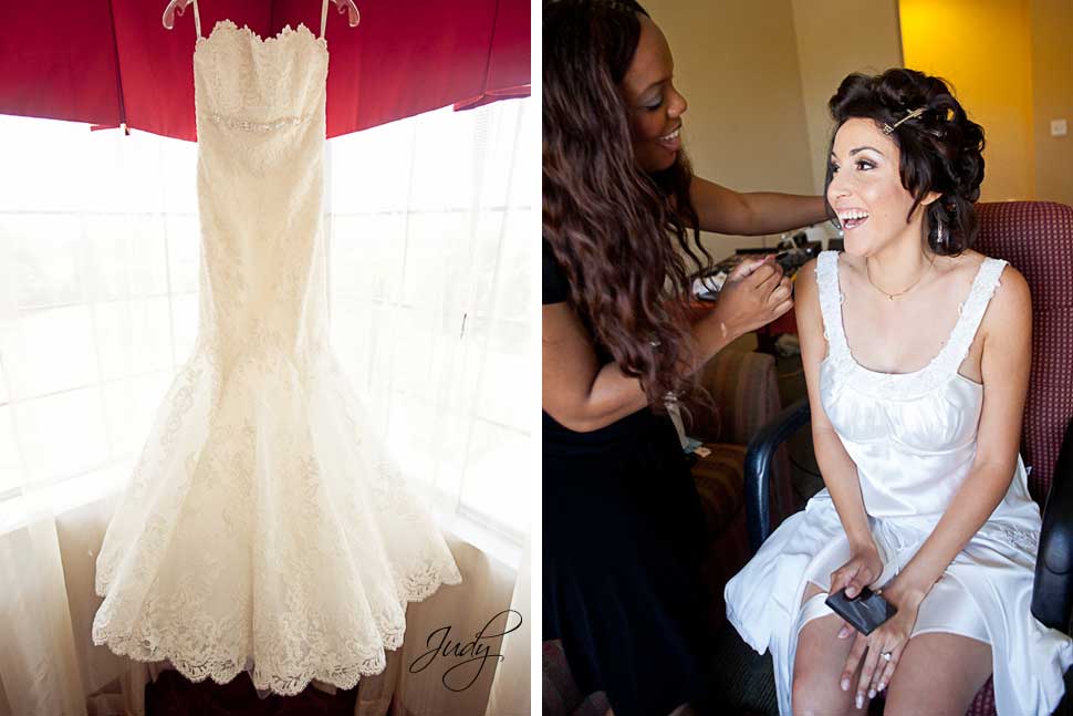 Hampton Inn Camarillo Wedding Preparation