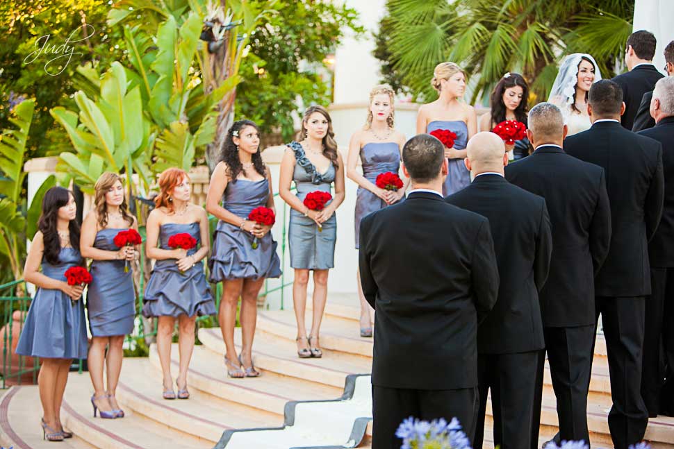 Spanish Hills wedding ceremony