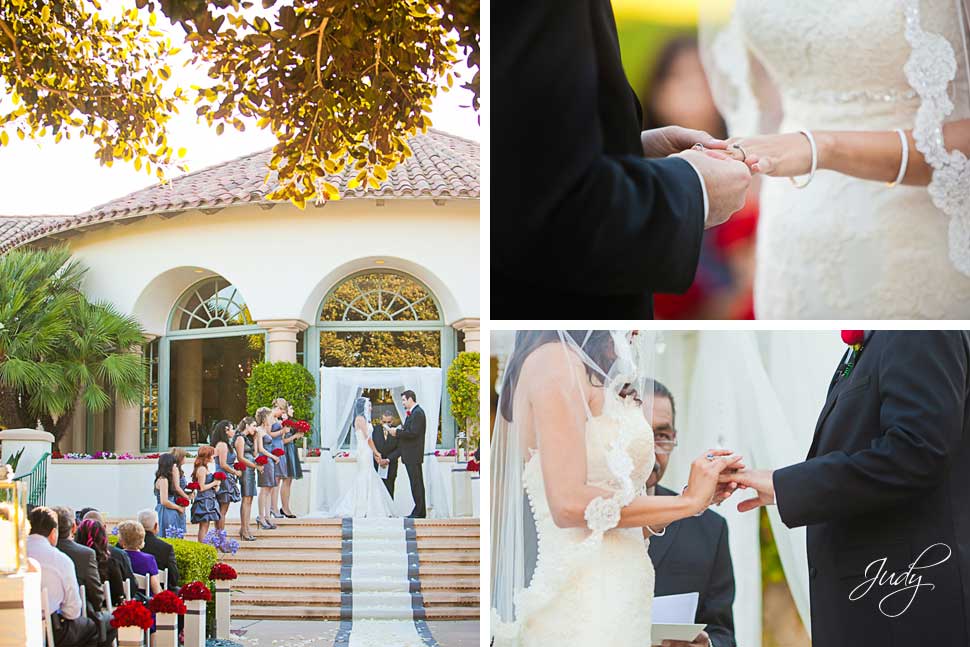 Spanish Hills wedding ceremony