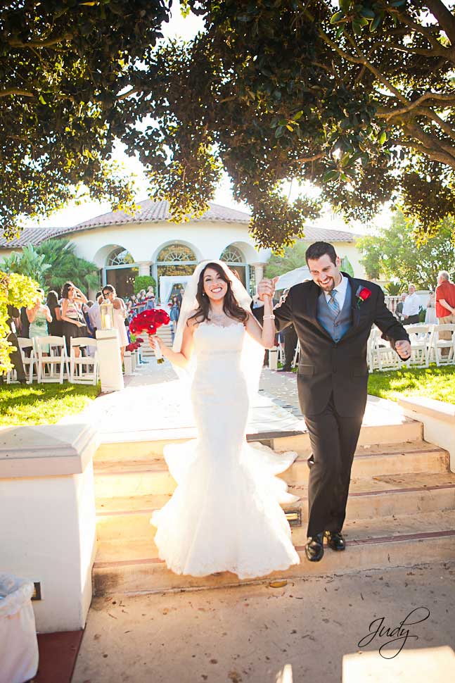 Spanish Hills wedding ceremony