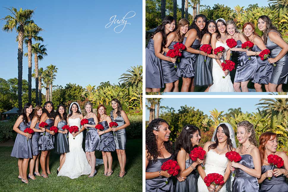 Spanish Hills Wedding Party Photos
