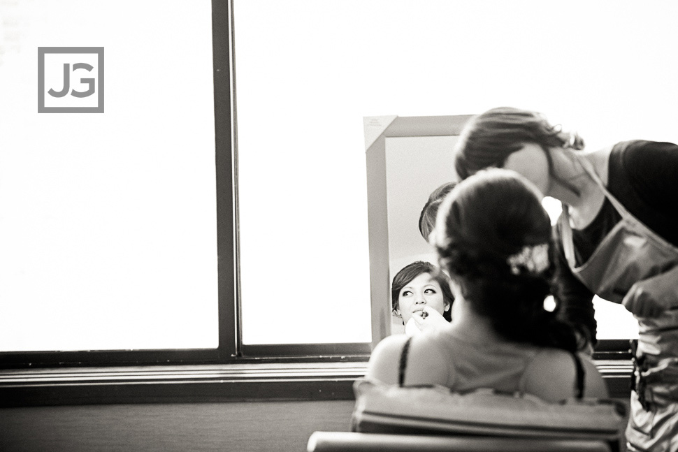 Preparation at the Doubletree Hotel