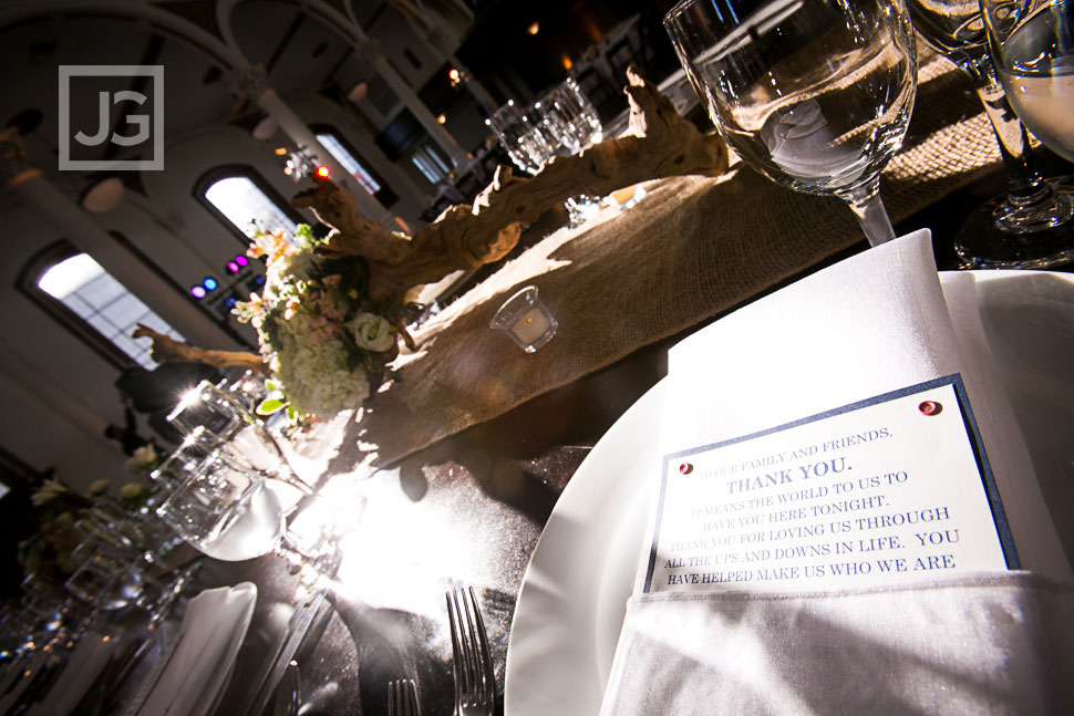 Vibiana Wedding Reception