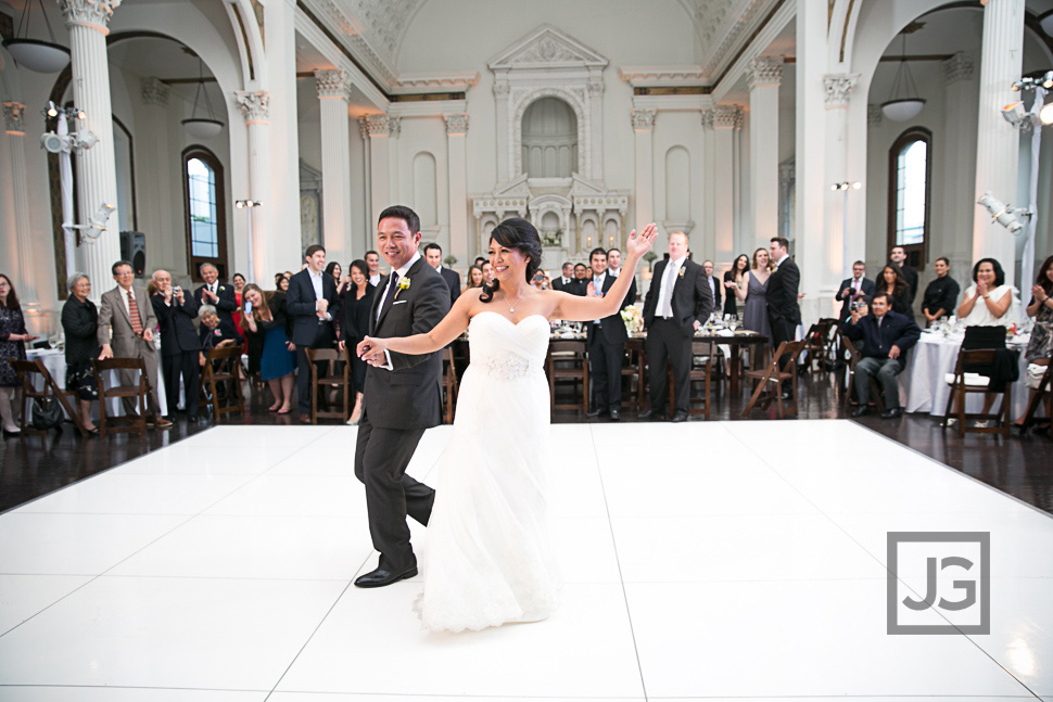 Vibiana Wedding Reception First Dance