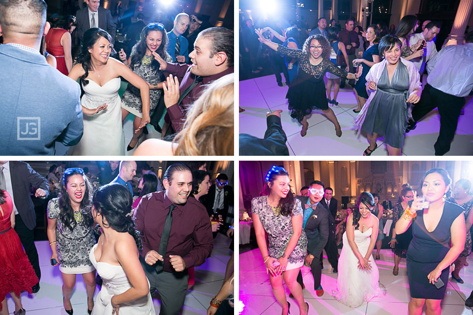 Vibiana Wedding Reception Dancing