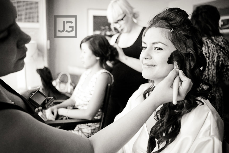 Westin Bonaventure Los Angeles Wedding Preparation