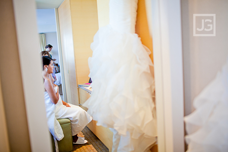 Ritz Carlton Los Angeles Wedding Preparation