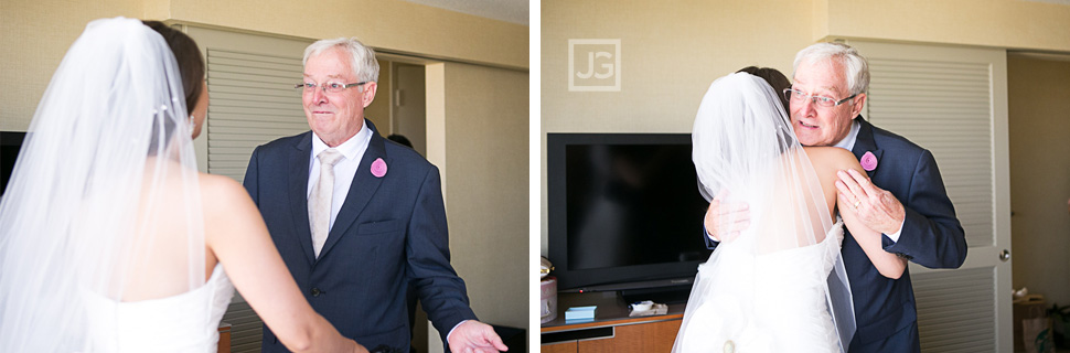 Westin Bonaventure Los Angeles Wedding Preparation