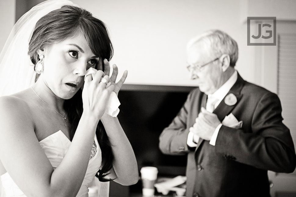 Westin Bonaventure Los Angeles Wedding Preparation