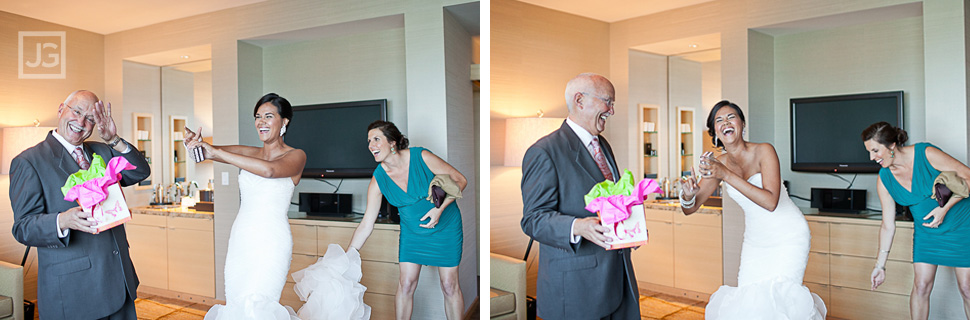 Ritz Carlton Los Angeles Wedding Preparation
