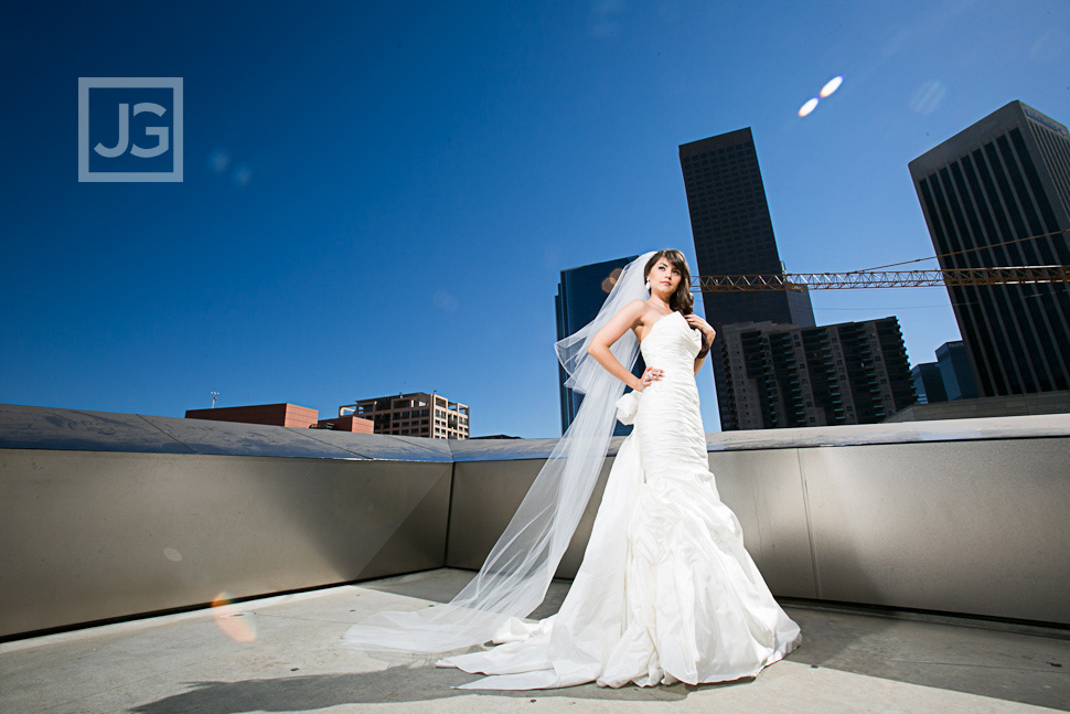 Walt Disney Concert Hall Wedding Photography
