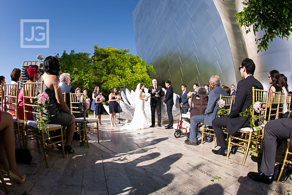Walt Disney Concert Hall Wedding Ceremony
