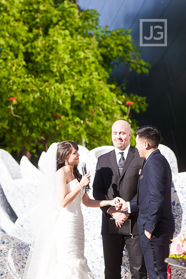 Walt Disney Concert Hall Wedding Ceremony