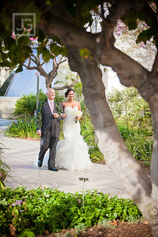 Walt Disney Concert Hall Wedding Ceremony
