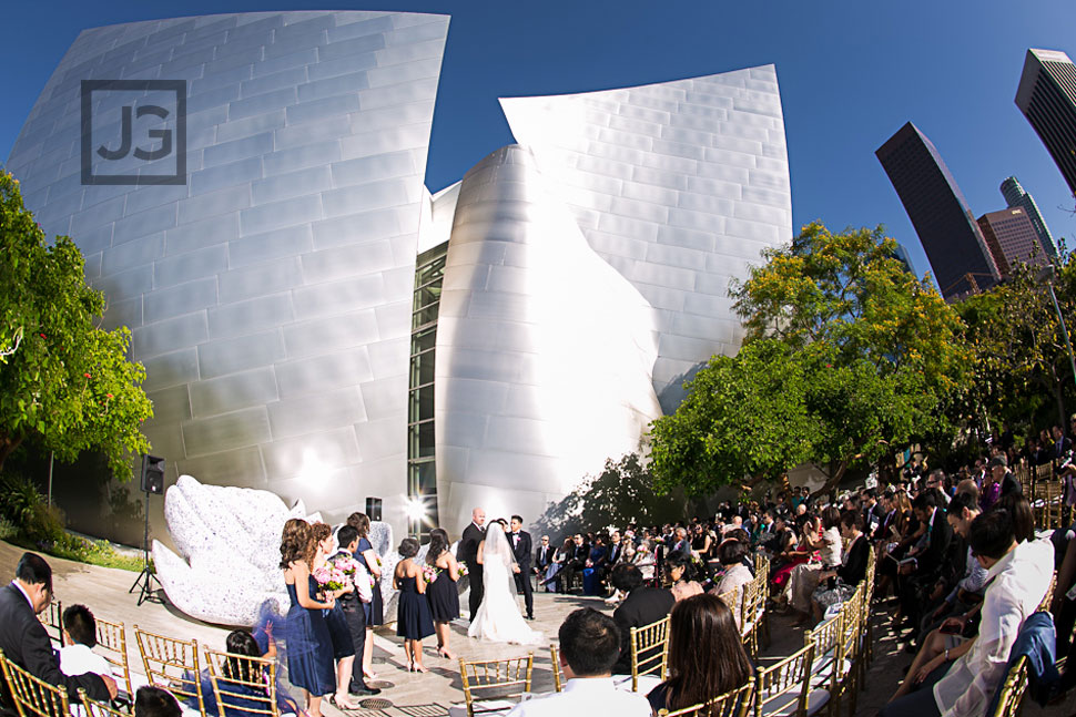 Walt Disney Concert Hall Wedding Ceremony
