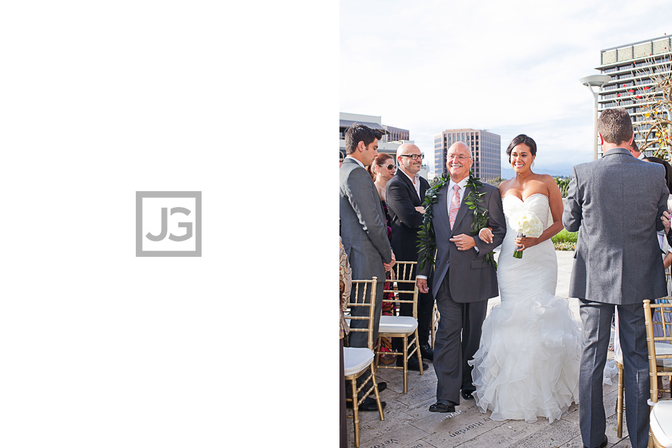 Walt Disney Concert Hall Wedding Ceremony