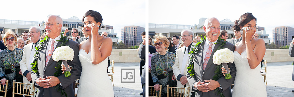 Walt Disney Concert Hall Wedding Ceremony