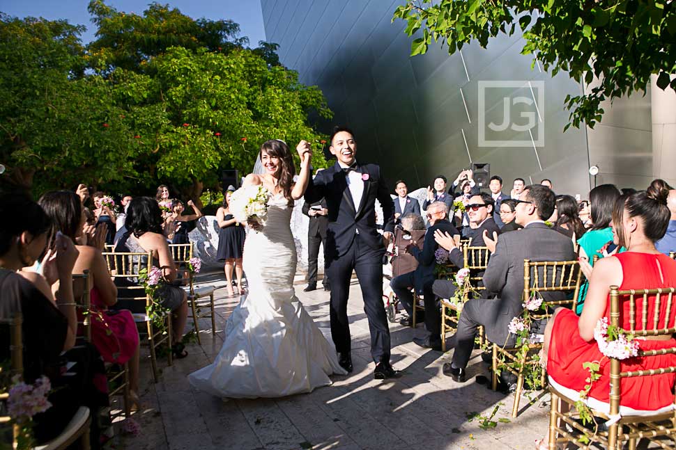 Walt Disney Concert Hall Wedding Ceremony