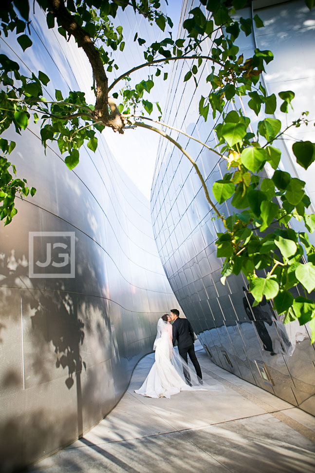 Walt Disney Concert Hall Wedding Photography