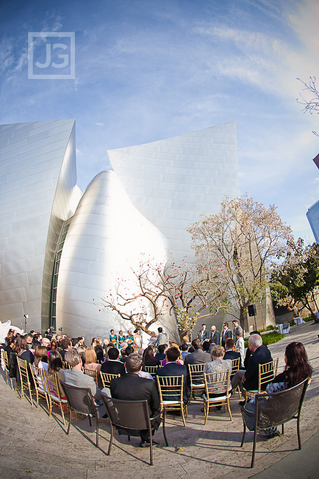 Walt Disney Concert Hall Wedding Ceremony