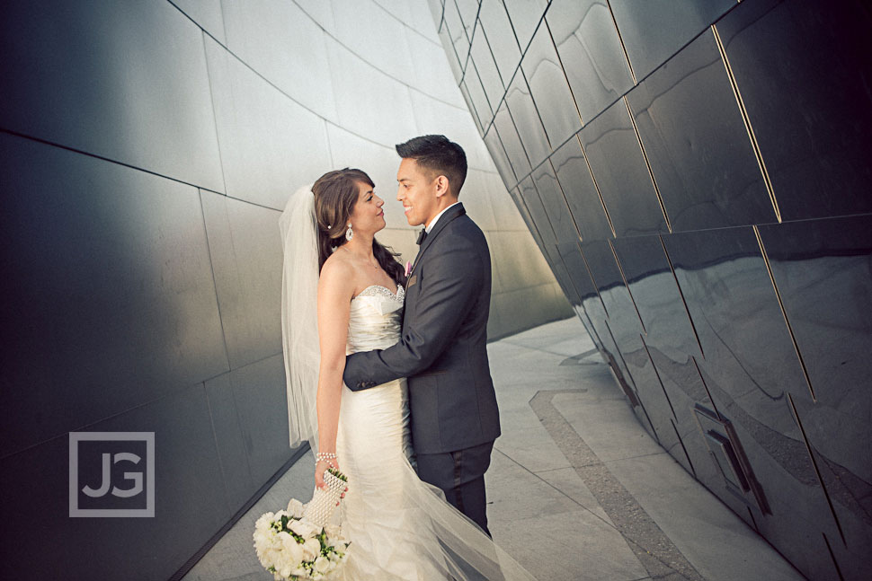 Walt Disney Concert Hall Wedding Photography