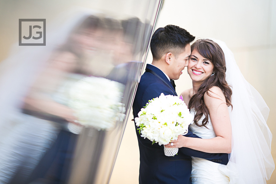 Walt Disney Concert Hall Wedding Photography