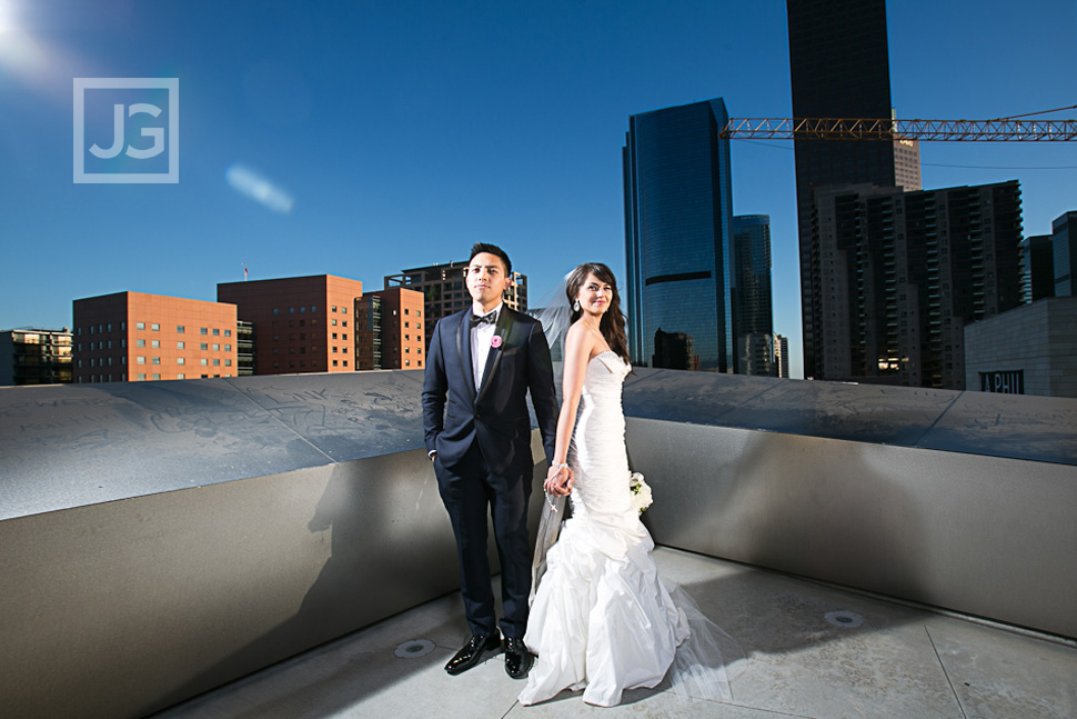 Walt Disney Concert Hall Wedding Photos