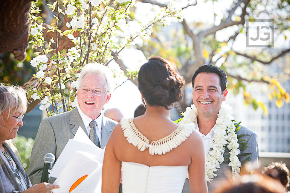 Walt Disney Concert Hall Wedding Ceremony