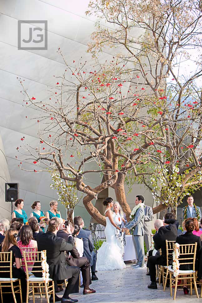 Walt Disney Concert Hall Wedding Ceremony