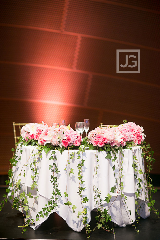 Walt Disney Concert Hall Wedding Reception BP Hall