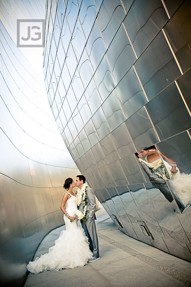 Walt Disney Concert Hall Wedding Photography