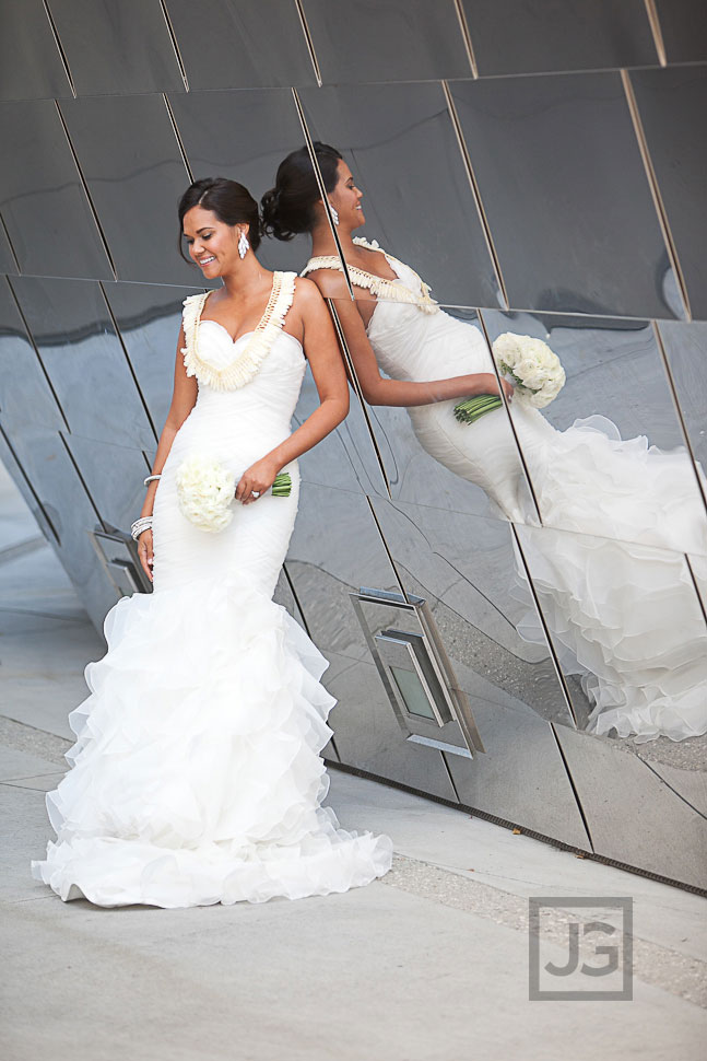 Walt Disney Concert Hall Wedding Photography
