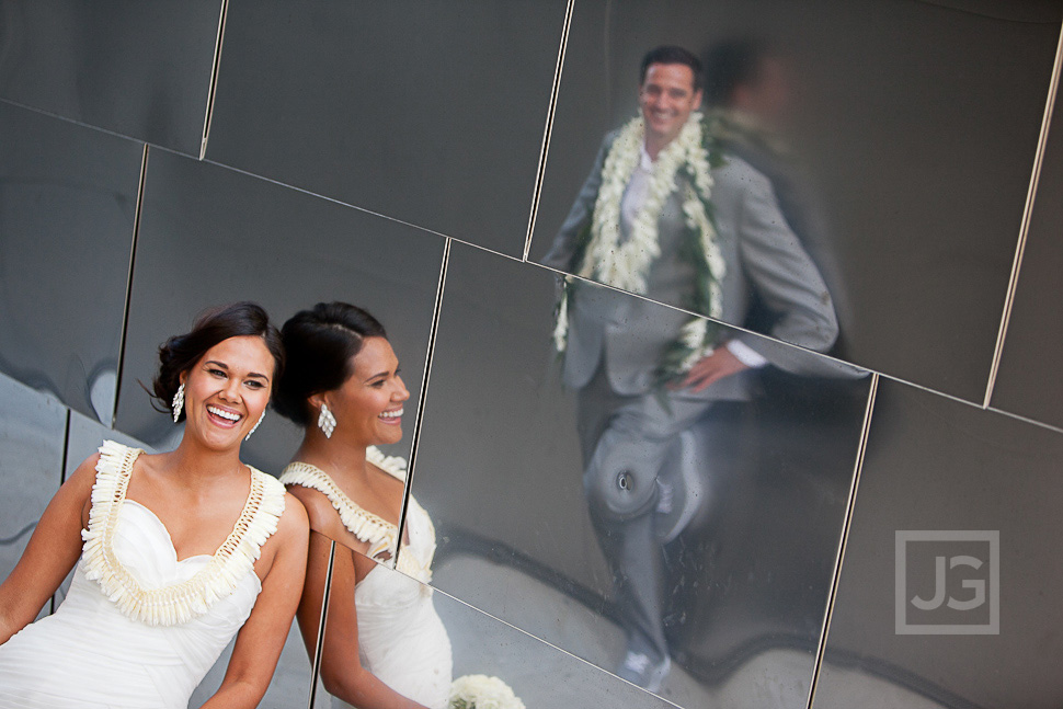Walt Disney Concert Hall Wedding Photography
