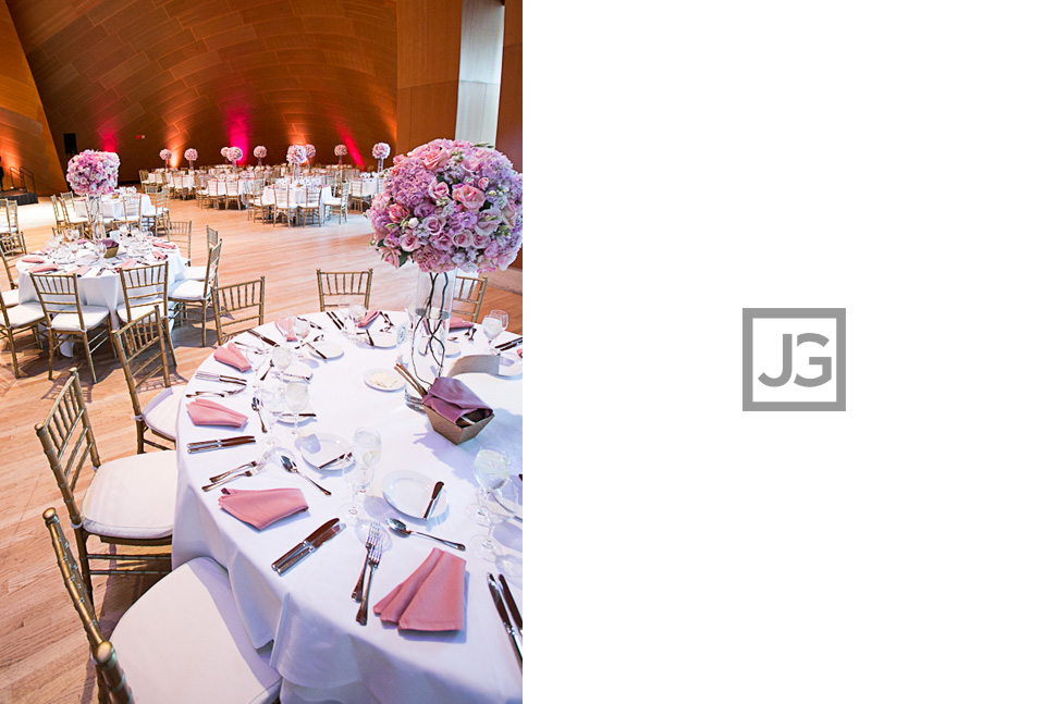Walt Disney Concert Hall Wedding Reception