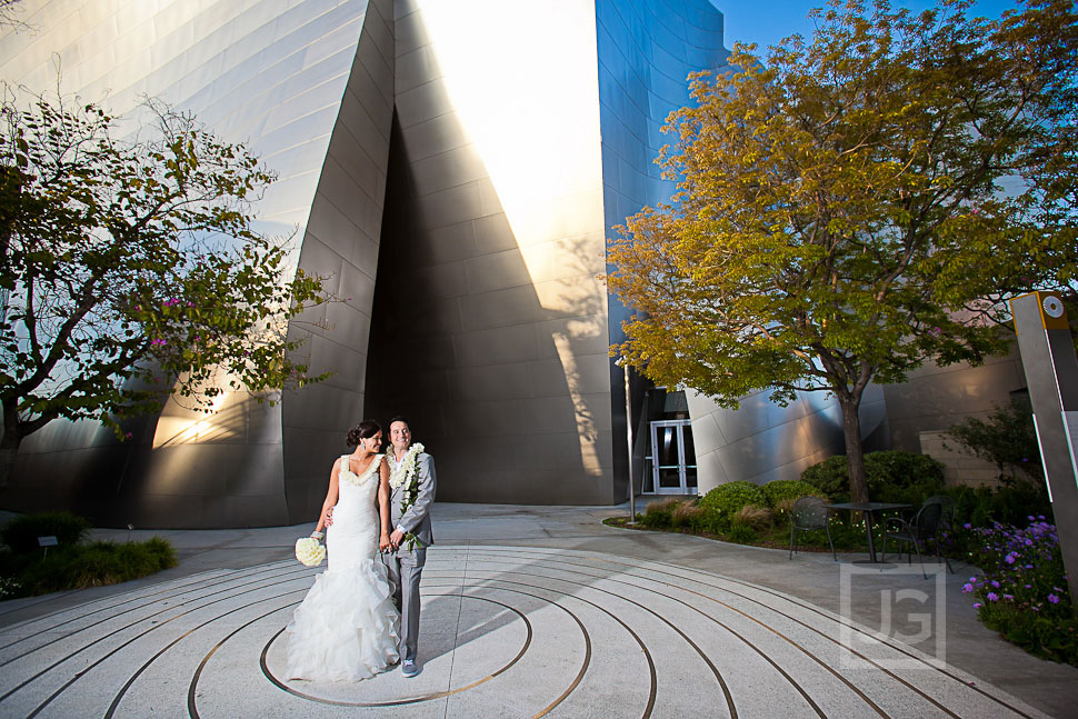 Walt Disney Concert Hall Wedding Photography